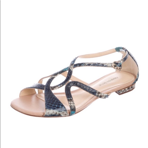 Alexandre Birman Python Sandals - Picture 2 of 5